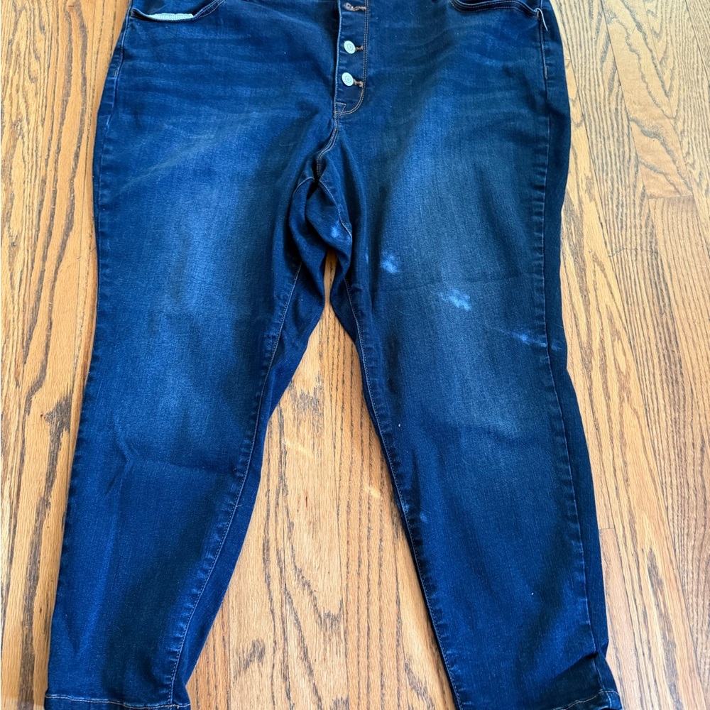 Maurices Dark Wash Ankle Jeans